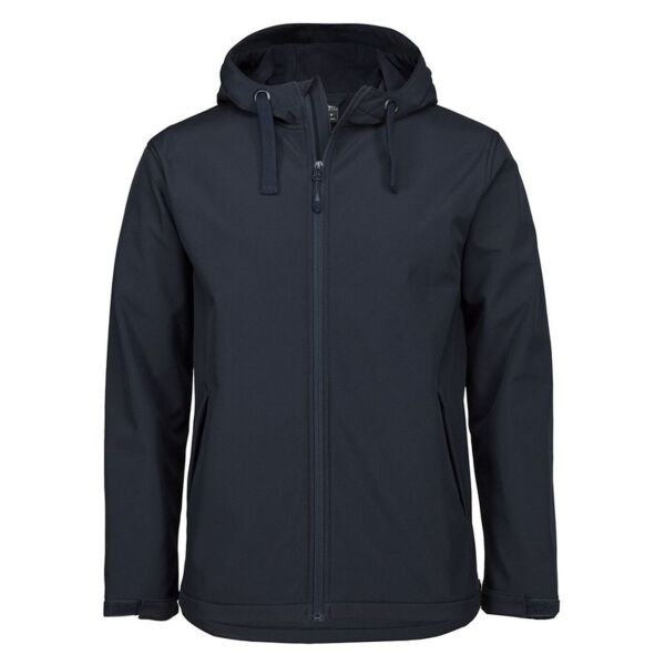 Mens Podium  Water Resistant Hooded Softshell Jacket Thumbnail