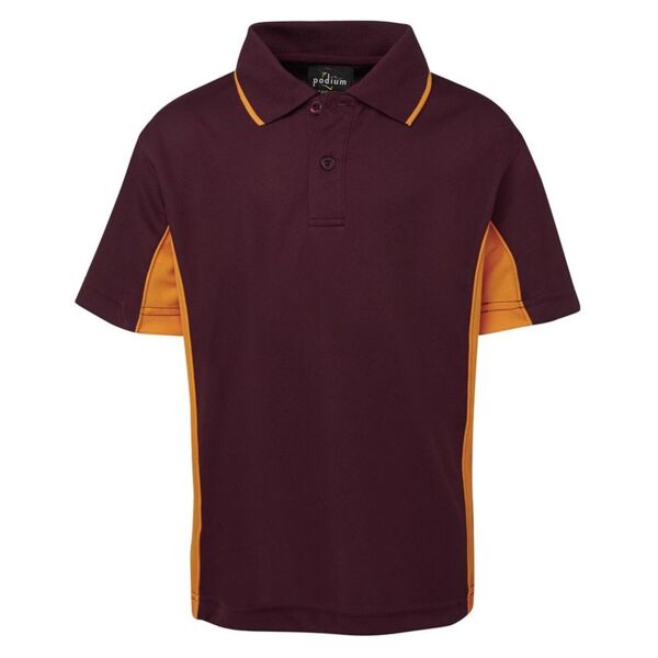 Kids Contrast Polo Thumbnail