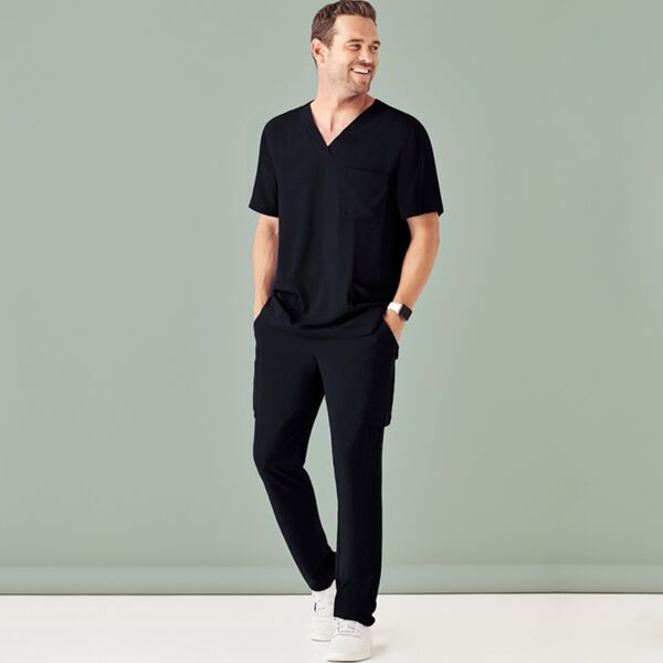 Mens V-Neck Scrub Top Thumbnail