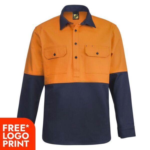 Mens Hybrid Two Tone Shirt Thumbnail