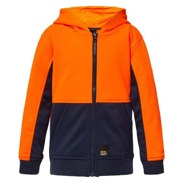 Kids Ascent Hivis Two Tone Hoodie Thumbnail