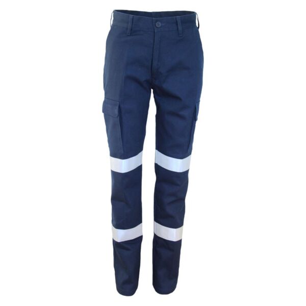 Womens Double Hoops Taped Cargo Pants  Thumbnail